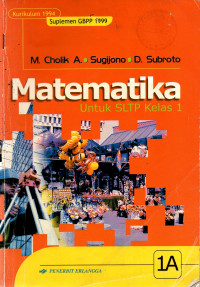 Image of Matematika Untuk SLTP Kelas 1A