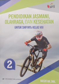 Image of Pendidikan Jasmani Olahraga dan Kesehatan Kelas VIII