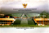Image of Bahan tayangan materi sosialisasi uud negara republik indonesia tahun 1945 dan ketetapan MPR RI