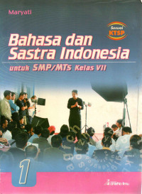 Image of Bahasa dan Sastra Indonesia Untuk SMP/MTs Kelas VII